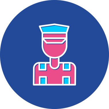 İnsan simgesinin vektör illüstrasyonu, insanlar kavramı