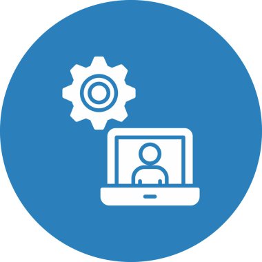 bilgisayar simgesi vektör illüstrasyonu