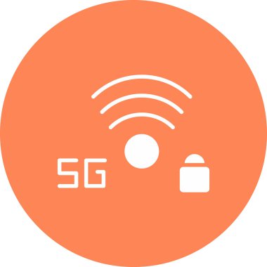 Vektör illüstrasyonu, wifi simgesi
