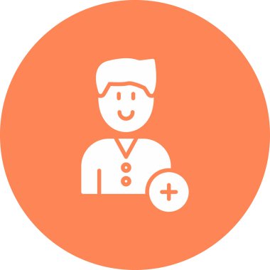 Tıp doktoru. Basit simge