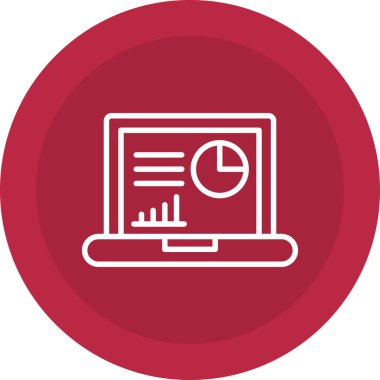 seo modern simgesinin vektör illüstrasyonu