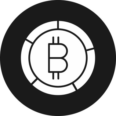 Bozuk para. Web simgesi basit illüstrasyon