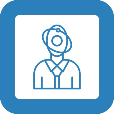 kullanıcı profili simgesi, vektör illüstrasyonu