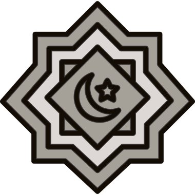 yıldız simgesi vektör illüstrasyonu