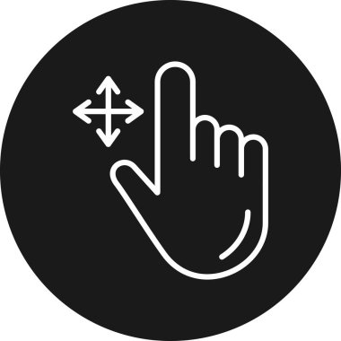 ok simgesinin vektör çizimi, imzala