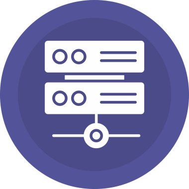 Veri analizi. Web simgesi basit illüstrasyon