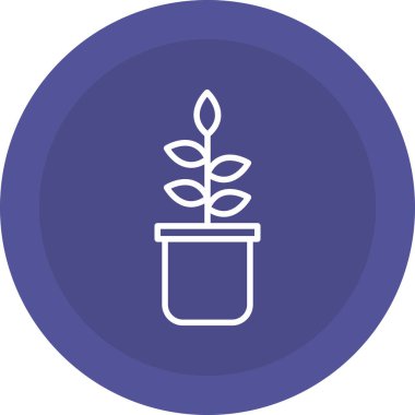 Bitki saksısı. Basit tasarım