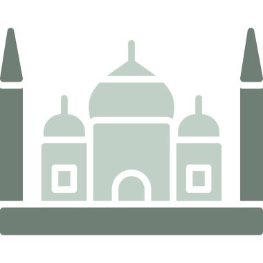 Cami renkli vektör simgesi