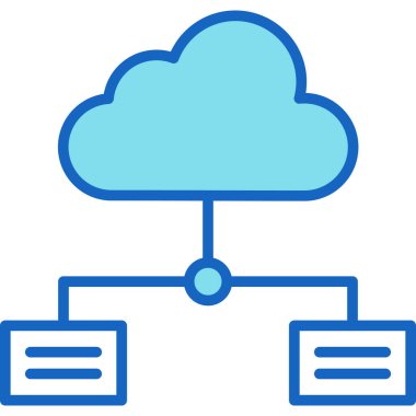 ağ paylaşım simgesi çizimi