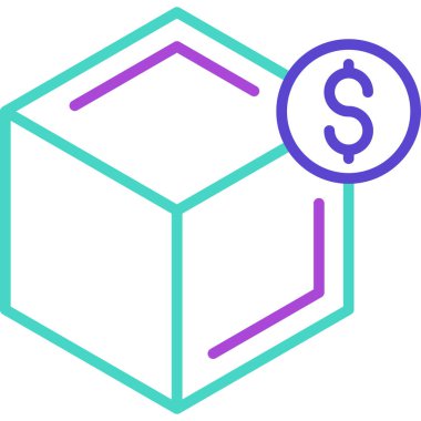 dolar simgesivektör illüstrasyon