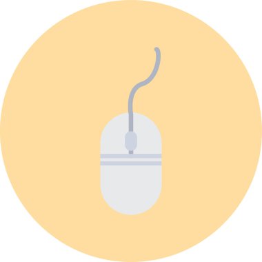 mouse vector glyph icon design