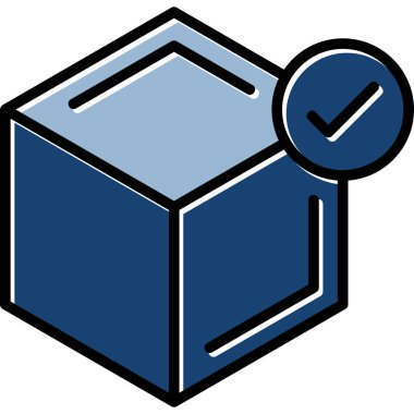 dağıtım kutusu vektör illüstrasyonu