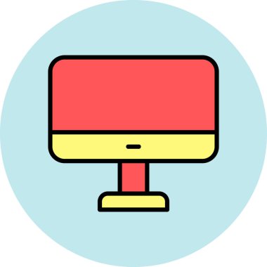 Basit vektör illüstrasyon seosu