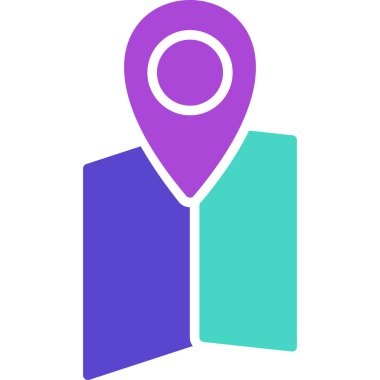 Tek bir izole simgenin vektör illüstrasyonu