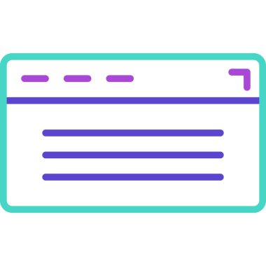 Kitap. Web simgesi basit illüstrasyon