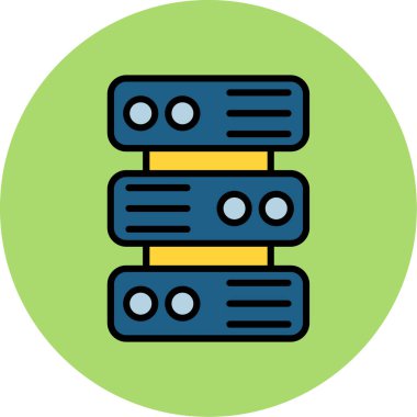 veritabanı simgesi çizimi