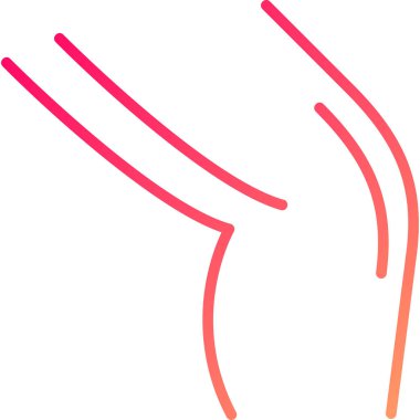 Kurdele kümesinin kırmızı ve beyaz ikonunun vektör illüstrasyonu