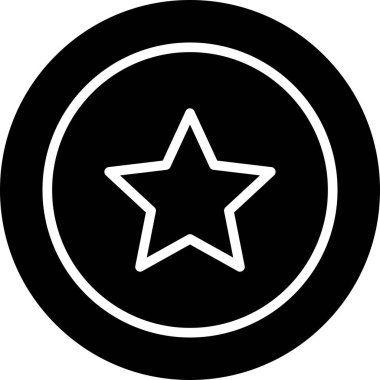 yıldız vektör simgesi modern simge tasarımı