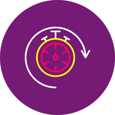 Modern oto tamir simgesinin vektör illüstrasyonu