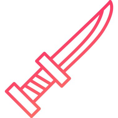 silah modern simgesi, vektör illüstrasyonu