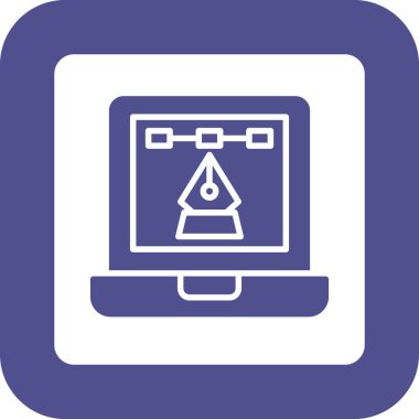 seo modern simgesinin vektör illüstrasyonu