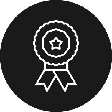 Ödül. Web simgesi basit illüstrasyon