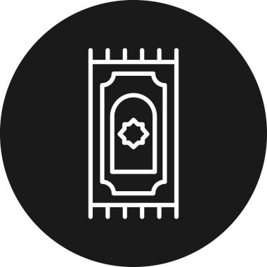 Cami simgesi vektör illüstrasyonu