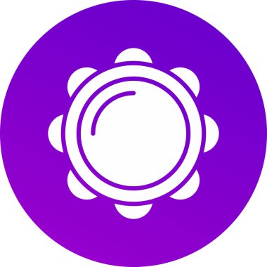 Bir çiçeğin vektör illüstrasyonu