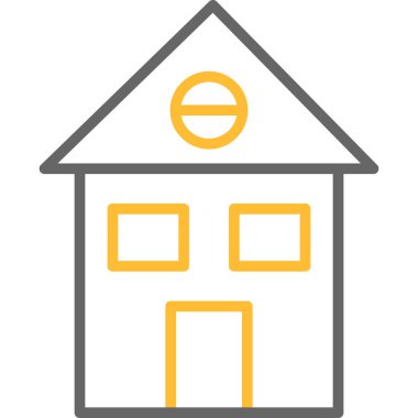 Yapı simgesinin vektör illüstrasyonu