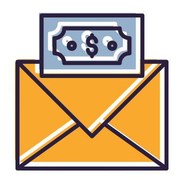 Bozuk paralarla e-posta zarfı