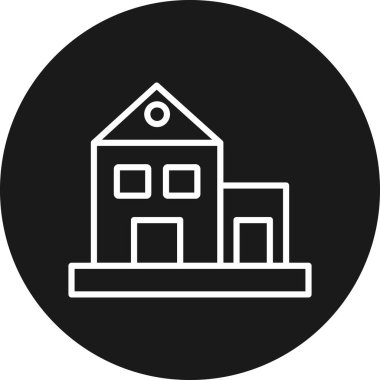 House vektör satırı simgesi