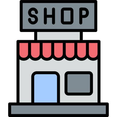 Dükkan. Basit tasarım