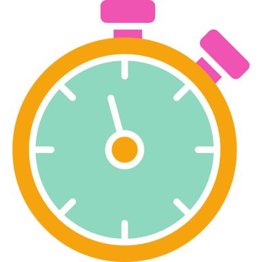 saat web vektör illüstrasyonu