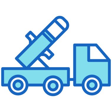 kamyon vektör çizgisi simgesi