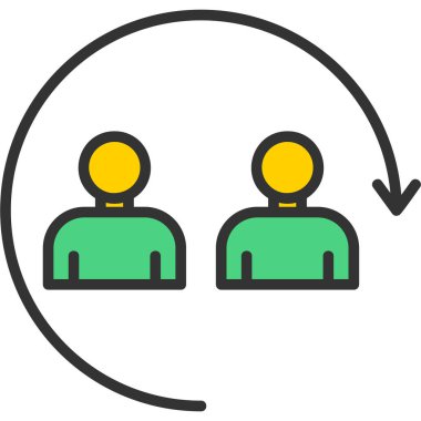 seo modern simgesinin vektör illüstrasyonu