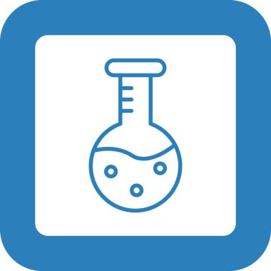 test simgesi vektör illüstrasyonu