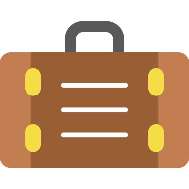 Bagaj simge vektör çizim