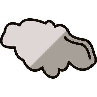 çizgi film doodle fırtına bulutu