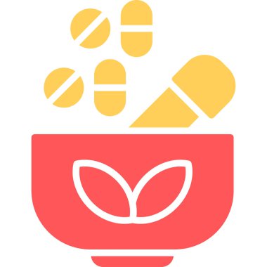 Yemek. Web simgesi basit illüstrasyon