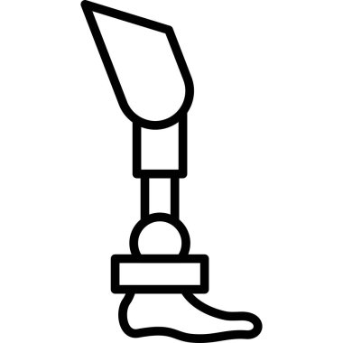 bacak ikonu. beyaz arkaplanda izole edilmiş web tasarımı için bacak vektör simgesi