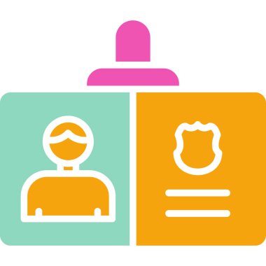 Avatar simgesi, vektör illüstrasyon tasarımı