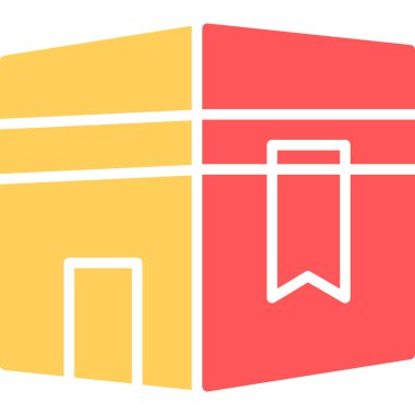 hediye simgesi vektör illüstrasyonu