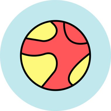 top simgesi, vektör illüstrasyonu