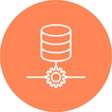 Modern simgenin vektör illüstrasyonu