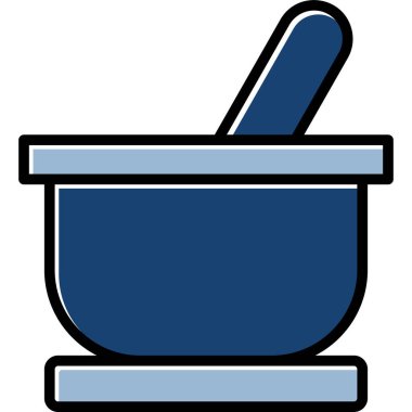 Mutfak gereçleri simgesi, vektör çizimi