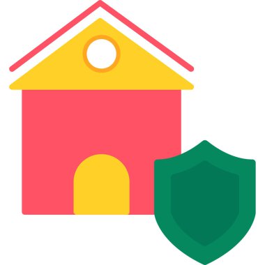 Ev simgesi vektör illüstrasyonu