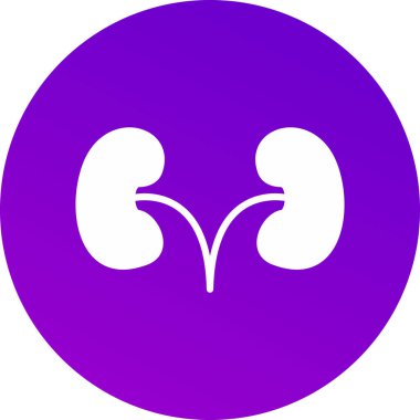 Bir insan simgesinin vektör illüstrasyonu.