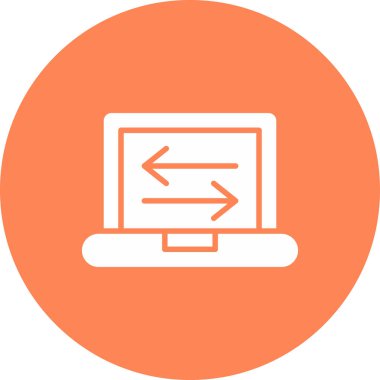 seo modern simgesinin vektör illüstrasyonu