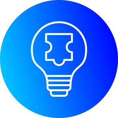 ampul simgesi vektör illüstrasyonu