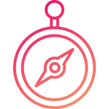 Pusula simgesi vektör resimlemesi